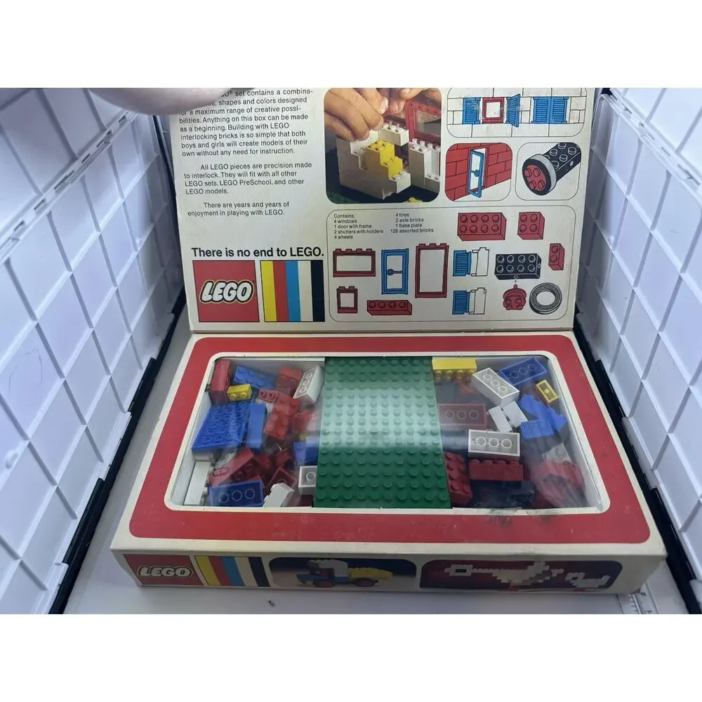 VINTAGE 1974 LEGO Set Number 105 Factory Sealed See description Fast Shipping